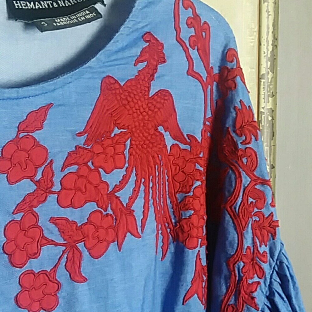 Anthropologie Hemant & Nandita Blouse - Picture 5 of 8